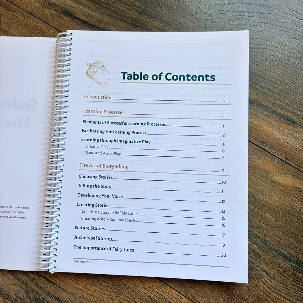 Oak Meadow Guide to Teaching K-3 Homeschool Curriculum - Picture 2 of 4
